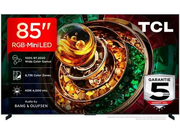 TCL Televizor 85RM9L RGB- Mini LED 85'' 4K UHD 144Hz Google TV crna TV, AUDIO,VIDEO