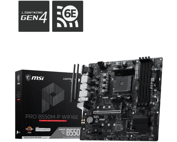 MSI PRO B550M-P WIFI6E matična ploča IT KOMPONENTE I PERIFERIJA