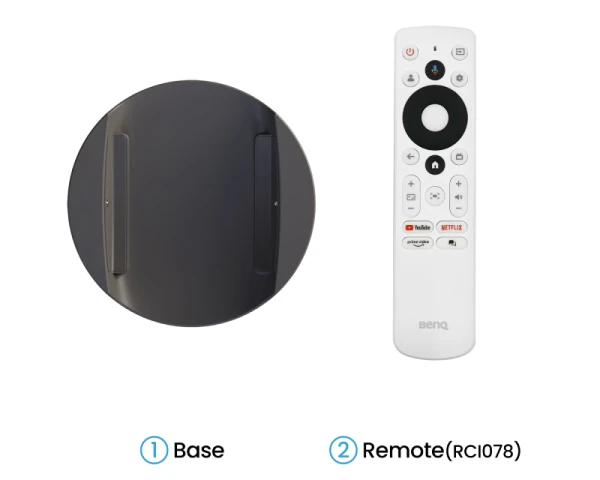 BENQ GV50 prenosivi Laser Full HD 500 ANSI lumena 100000:1 smart projektor  TV, AUDIO,VIDEO