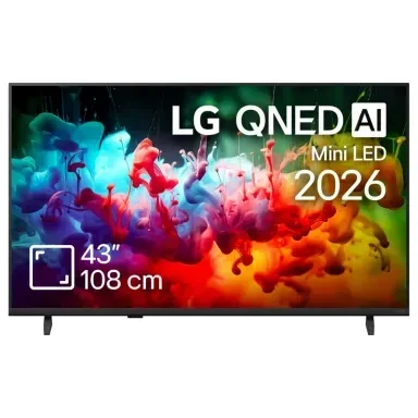 LG Televizor 43QNED70B3C QNED-Mini LED 43'' 4K Ultra HD smart webOS 26 crna  TV, AUDIO,VIDEO