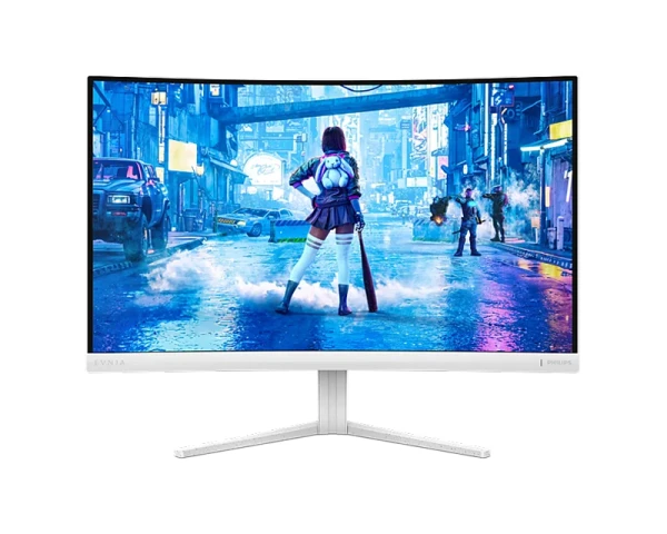 PHILIPS 27 inča Evnia 27M2C5201L/00 FHD 1920x1080 Fast VA 180Hz Ambiglow zakrivljeni Gaming monitor beli  MONITORI
