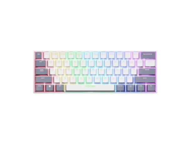 Trust Tastatura GXT873 ACIRA 3 mode bežicna mehanička US bela (26052)  IT KOMPONENTE I PERIFERIJA