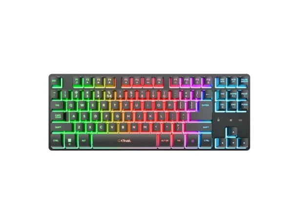 Trust Tastatura GXT 831 Thado Wireless TKL set US crna (26169)  IT KOMPONENTE I PERIFERIJA