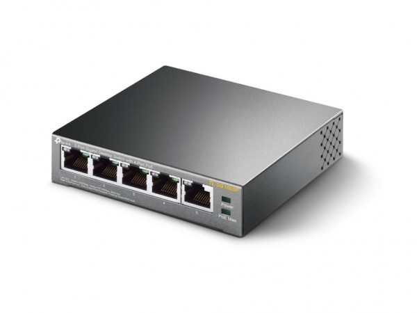 TP-LINK Switch Gigabit 5x RJ45 101001000Mbps (4x PoE port) 56W PoE napajanje metalno kuciste' ( 'TL-SG1005P' )  IT KOMPONENTE I PERIFERIJA