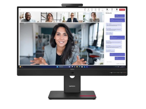 Lenovo ThinkVision T27QD-4v 64B8UAT1EU Monitor 27'' IPS, QHD 2560x1440, 120Hz, USB-C 100W, kamera 5MP MONITORI