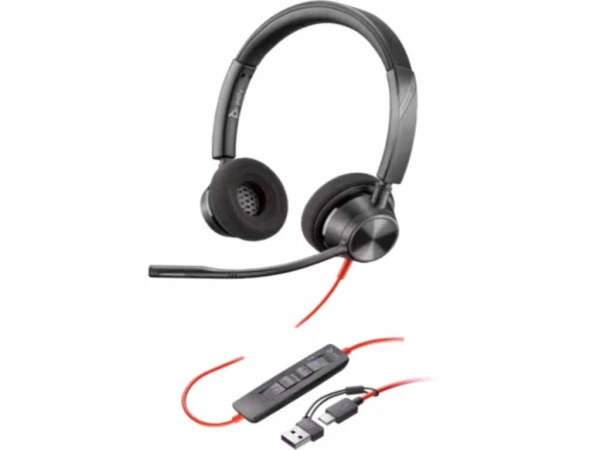 HP Poly Blackwire 3310-M žična mono slušalica sa mikrofonom, USB-C i USB-A adapterom, Microsoft Teams (760Q7AA) IT KOMPONENTE I PERIFERIJA