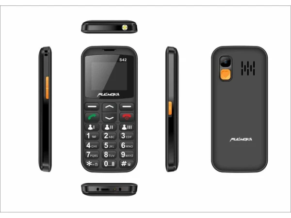 Fulmova Mobilni telefon Senior S42 2G crni (AHDSP0326)  MOBILNI TELEFONI I TABLETI