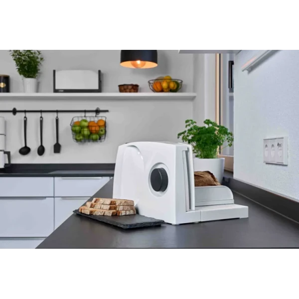 Ritter Orbis 1 sklopiva električna mesoreznica, 65W, sečivo 17cm, bela KUĆNI APARATI