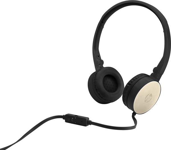 HP Stereo Headset H2800 (Black w. Silk Gold)' ( '2AP94AA' )  IT KOMPONENTE I PERIFERIJA