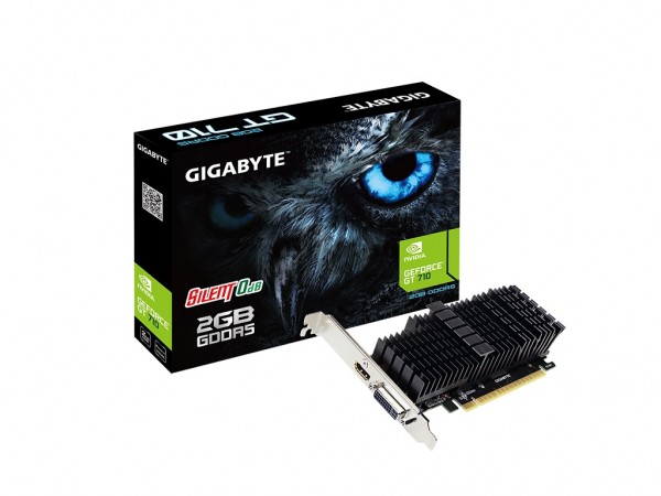 Gigabyte NVD GT 710 2GB DDR5 64bit GV-N710D5SL-2GL' ( 'GV-N710D5SL-2GL' )  IT KOMPONENTE I PERIFERIJA