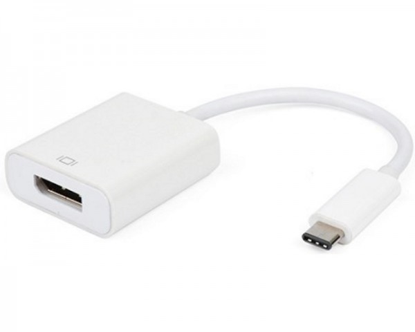 E-GREEN Adapter USB 3.1 tip C (M) - Display Port (F) beli IT KOMPONENTE I PERIFERIJA
