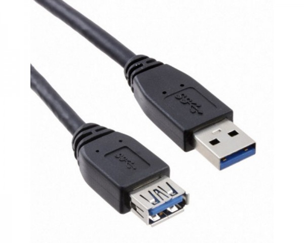 E-GREEN Kabl USB 3.0 A - USB A MF (produžni) 1.8m crni IT KOMPONENTE I PERIFERIJA