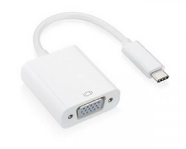 FAST ASIA Adapter-konvertor USB 3.1 tip C (M) - VGA (F) srebrni IT KOMPONENTE I PERIFERIJA