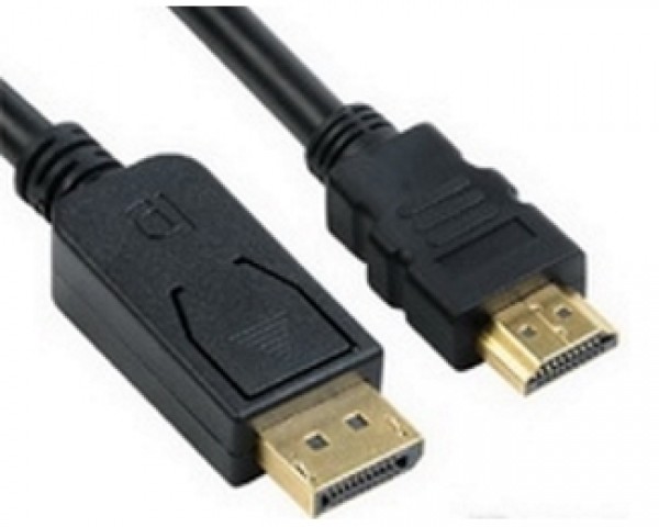 FAST ASIA Kabl DisplayPort (M) - HDMI (M) 1.8m crni IT KOMPONENTE I PERIFERIJA