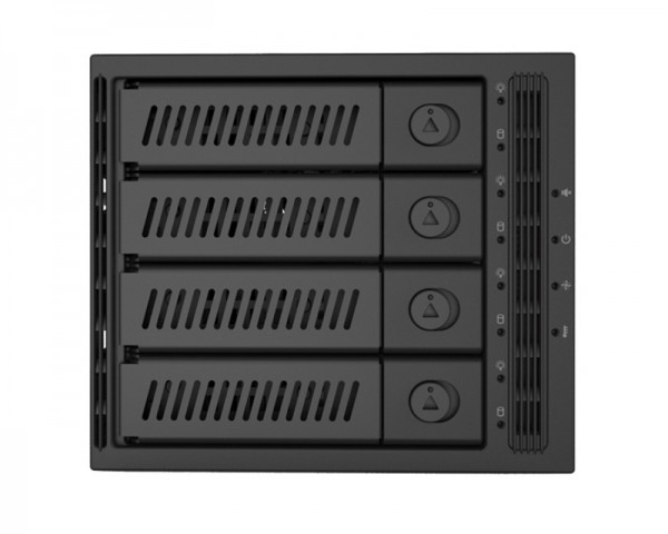 CHIEFTEC CMR-3141SAS 4 x 3.5'' ili 4 x 2.5'' SATA crna fioka za hard disk IT KOMPONENTE I PERIFERIJA