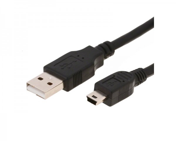 E-GREEN Kabl 2.0 USB A - USB Mini-B MM 1.5m crni IT KOMPONENTE I PERIFERIJA
