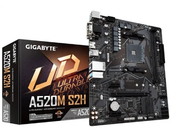Gigabyte AMD MB A520M S2H 1.0 AM4 (A520M S2H 1.0) IT KOMPONENTE I PERIFERIJA