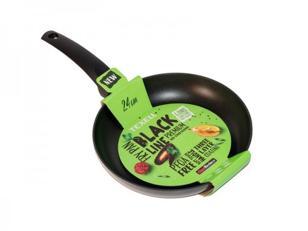 Texell Tiganj duboki BLACK LINE 24 cm TPBL-D24 POKUĆSTVO