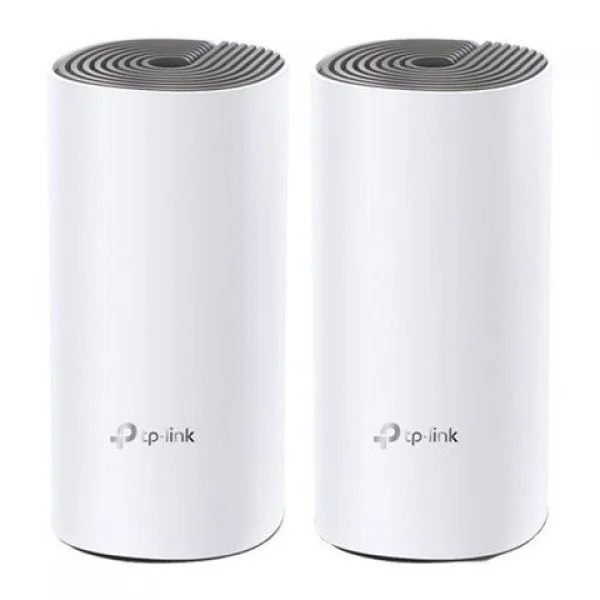 TP-LINK AC1200 Whole-Home Mesh Wi-Fi,Dual-Band 300867Mbps(2.45GHz),2xGLAN,2xant,AP mode,DECO app (DECO E4(2-PACK))  IT KOMPONENTE I PERIFERIJA