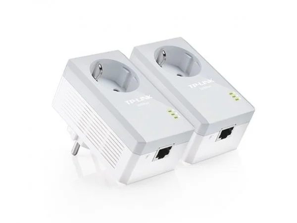 TP-LINK Powerline adapter AV600 600Mbps,1xRJ45,dodatna str.utičnica,HomePlug AV(duplo pak.) 300m (TL-PA4010P KIT)  IT KOMPONENTE I PERIFERIJA