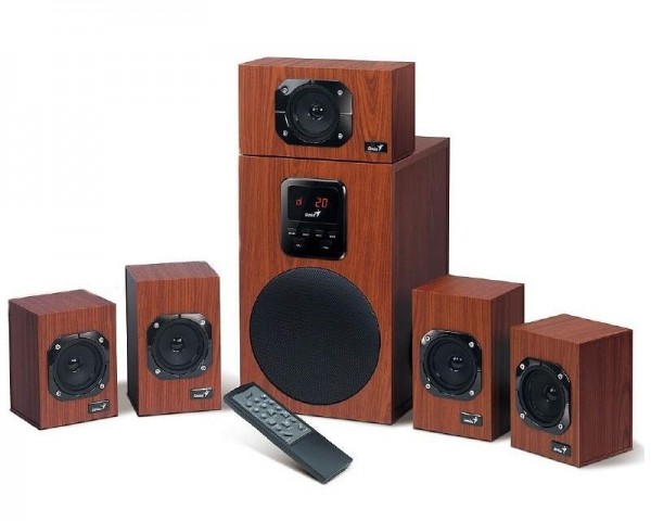 GENIUS SW-HF5.1 4800 v2 wood zvučnici TV, AUDIO,VIDEO