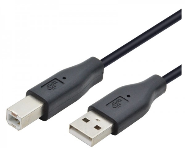 E-GREEN Kabl USB A - USB B MM 3m crni IT KOMPONENTE I PERIFERIJA