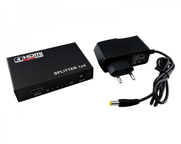 E-GREEN HDMI spliter 4x out 1x in 1080P IT KOMPONENTE I PERIFERIJA