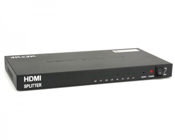 E-GREEN HDMI spliter 8x out 1x in 1080P IT KOMPONENTE I PERIFERIJA