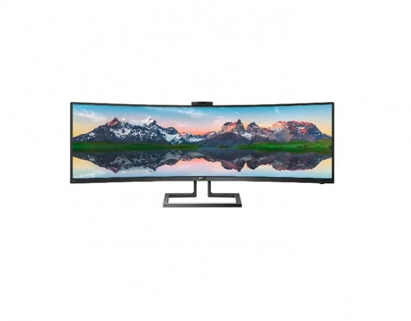 Philips LCD 48.8'' 499P9H00 VA, 5120x1440, 70Hz, AdaptiveSync, DP, 2xHDMI, zvucnici, Swivel, Vesa (499P9H00)  MONITORI