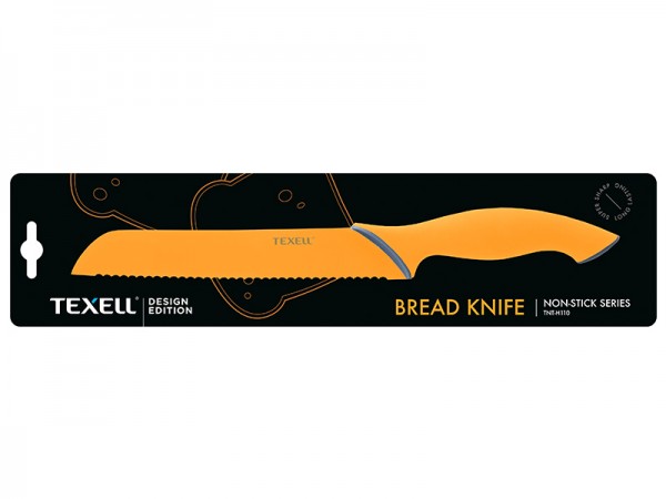TEXELL Hleb TNT-H110 20.4cm Nož u boji sa non-stick premazom POKUĆSTVO
