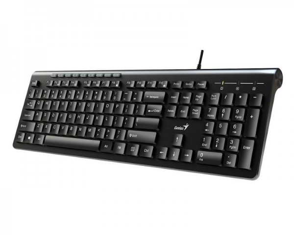 GENIUS Slimstar 230 USB US crna tastatura IT KOMPONENTE I PERIFERIJA