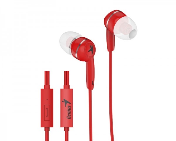 GENIUS HS-M320 slušalice sa mikrofonom crvene IT KOMPONENTE I PERIFERIJA