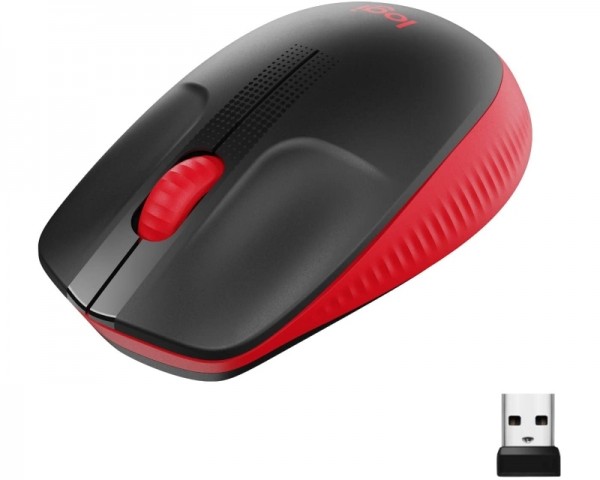 LOGITECH M190 Full-Size Wireless crveni miš IT KOMPONENTE I PERIFERIJA