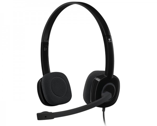 LOGITECH H151 Stereo Headset single jack slušalice sa mikrofonom crne IT KOMPONENTE I PERIFERIJA