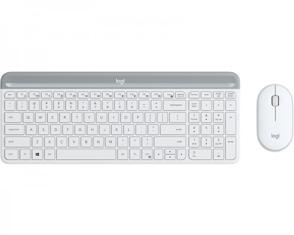 LOGITECH MK470 Wireless Desktop US bela tastatura + miš IT KOMPONENTE I PERIFERIJA