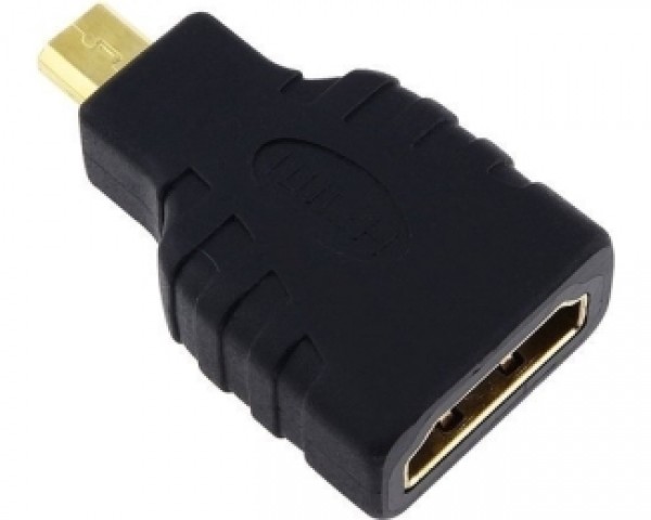 FAST ASIA Adapter Micro HDMI (M) - HDMI (F) crni IT KOMPONENTE I PERIFERIJA