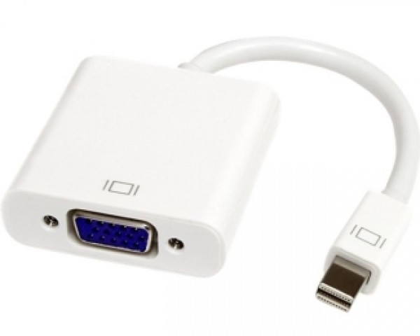 FAST ASIA Adapter - konvertor Mini DisplayPort (M) - VGA (F) beli IT KOMPONENTE I PERIFERIJA