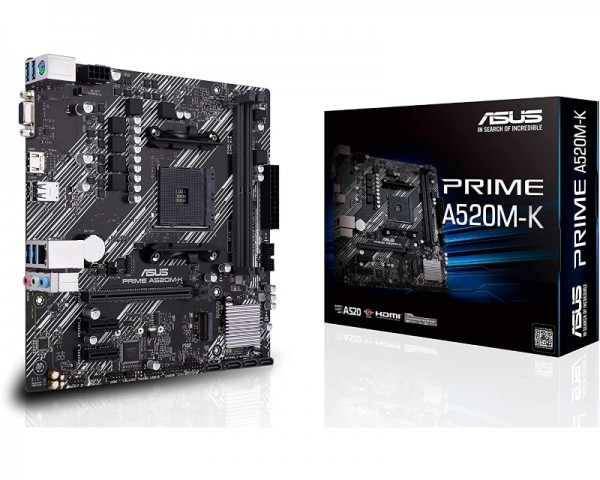 ASUS PRIME A520M-K IT KOMPONENTE I PERIFERIJA