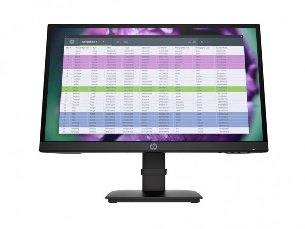 HP P22 G4 IPS 21.5'', FHD, HDMI, DP, VGA, 5ms, tilt, VESA (1A7E4AA) MONITORI