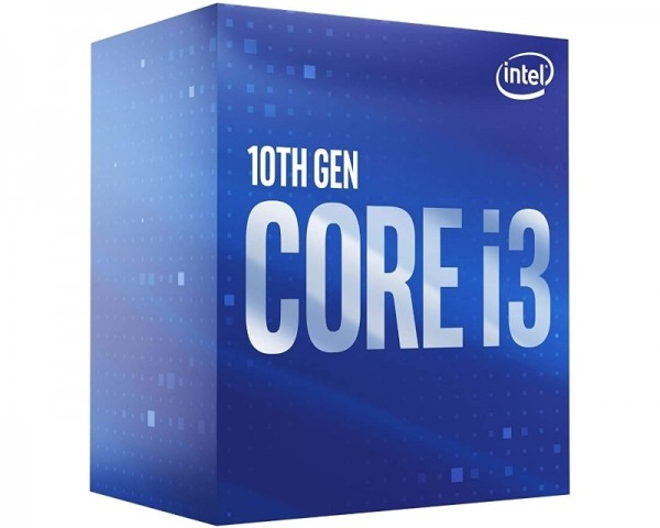 INTEL Core i3-10100F 4 cores 3.6GHz (4.3GHz) Box IT KOMPONENTE I PERIFERIJA