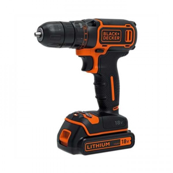 Black&Decker BDCDC18K akumulatorska bušilica odvijač 18V LI-Ion POKUĆSTVO