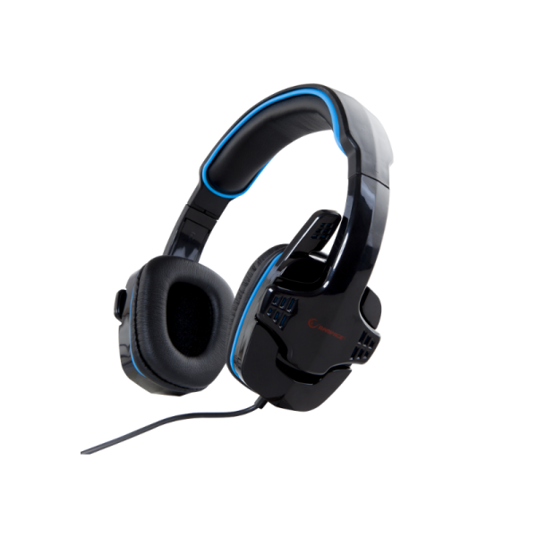 RAMPAGE SN-R9 crno/plave GAMING SLUSALICE GAMING 