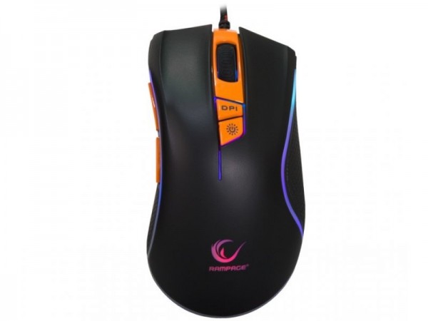 RAMPAGE SMX-R9 Usb Black / Orange GAMING MIŠ GAMING 