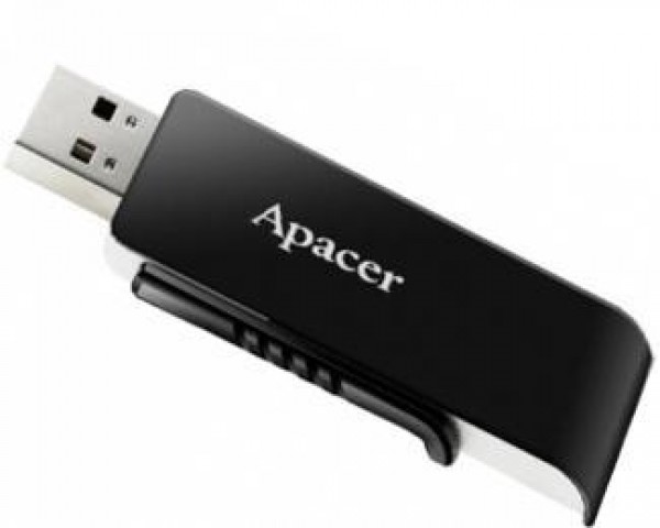 APACER 128GB AH350 USB 3.0 flash crni IT KOMPONENTE I PERIFERIJA