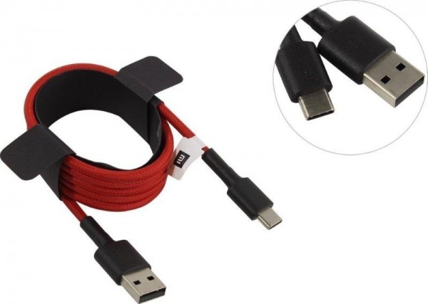 Xiaomi Mi Braided USB Type-C Cable 100cm (Red) ( JV4110GL)  IT KOMPONENTE I PERIFERIJA