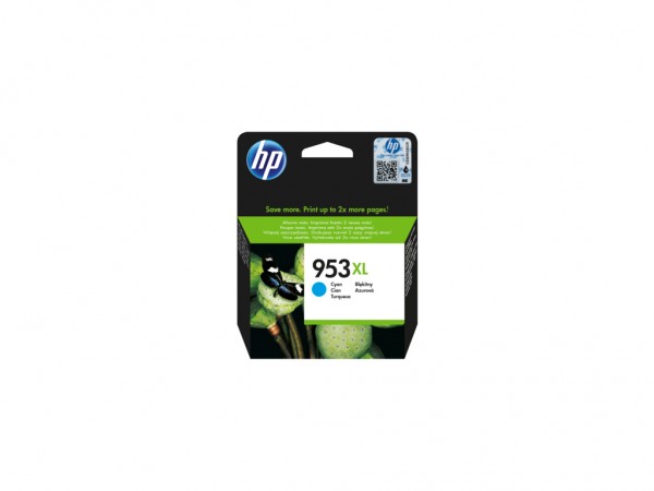 HP 953XL High Yield Cyan Original Ink Cartridge (F6U16AE)  ŠTAMPAČI I SKENERI