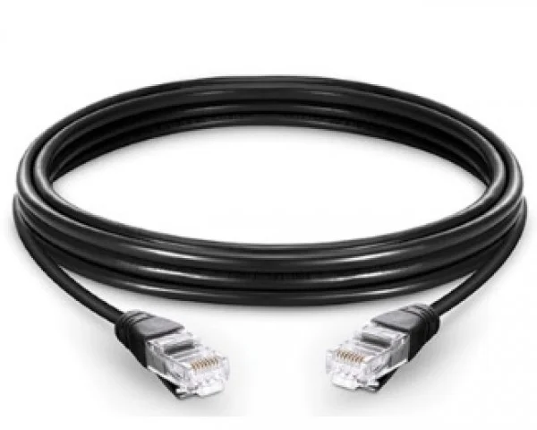 FAST ASIA Kabl Patch Cord 10m cat.6 crni IT KOMPONENTE I PERIFERIJA