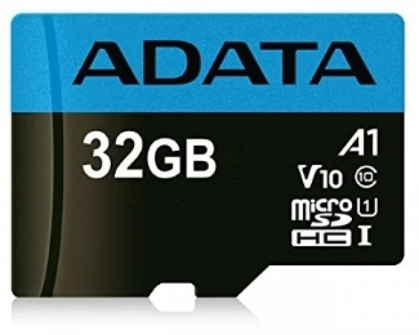 A-DATA UHS-I MicroSDHC 32GB class 10 + adapter AUSDH32GUICL10A1-RA1 IT KOMPONENTE I PERIFERIJA