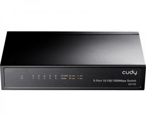 CUDY GS105 5port Gigabitni switch IT KOMPONENTE I PERIFERIJA