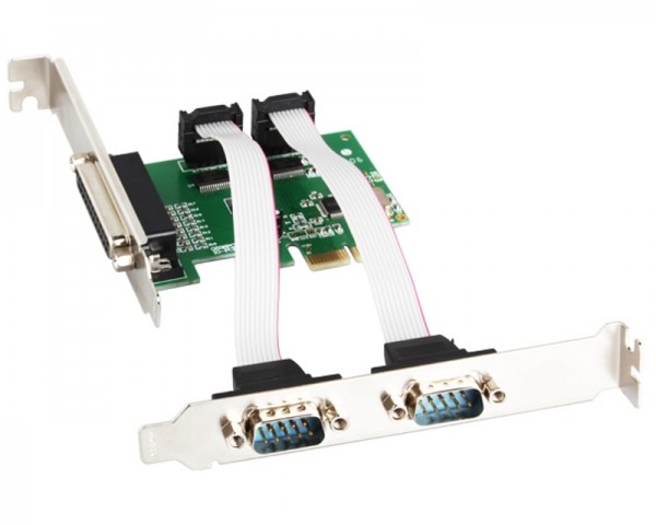 E-GREEN PCI Express kontroler 2xSerial + 1 Parallel IT KOMPONENTE I PERIFERIJA